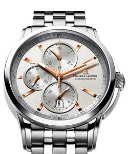 replica maurice lacroix pontos chronograph pt6188 ss002 131 watches