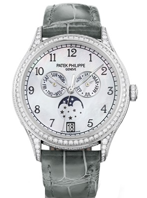 replica patek philippe annual calendar 4948-diamonds 4948g 010 watches