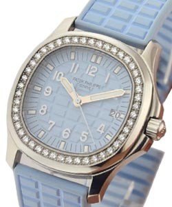 replica patek philippe aquanaut luce-small-size 4961 a light blue watches