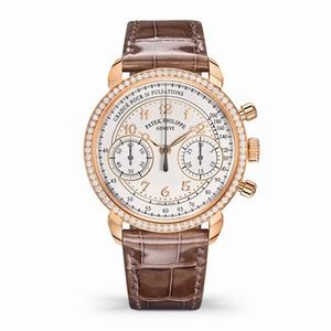 replica patek philippe chronograph 7150-ladies-w/diamonds 7150/250r watches