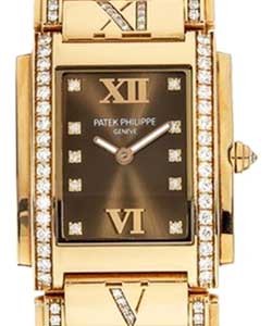 replica patek philippe twenty 4 rose-gold-on-bracelet-large 4910/40r watches
