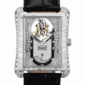 replica piaget black tie emperador-white-gold g0a30018 watches