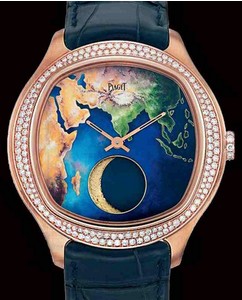 replica piaget black tie emperador-cushion-rose-gold g0a35030 watches