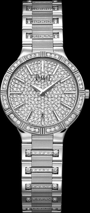 replica piaget dancer ladys-white-gold g0a34053 watches