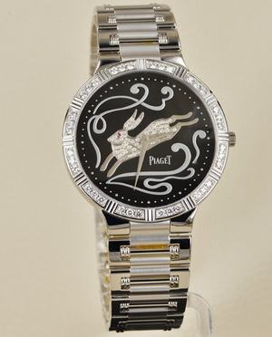 replica piaget dancer zodiac-motif g0a32193 watches