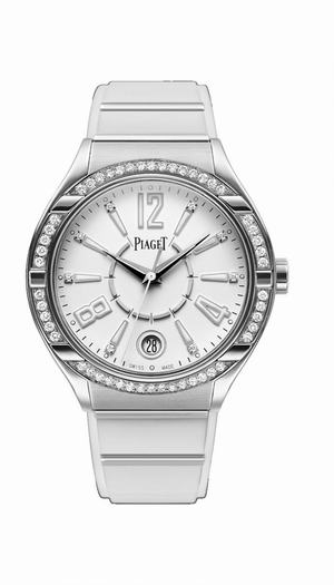 Replica Piaget Polo Ladys-White-Gold-Current-Style G0A35014