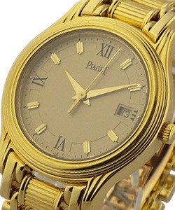 replica piaget polo ladys-yellow-gold-2nd-generation 23001m501d watches