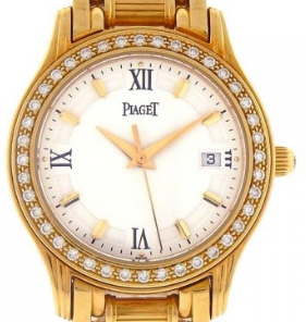 replica piaget polo ladys-yellow-gold-2nd-generation 23005m501d watches