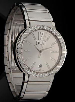 Replica Piaget Polo Mens-White-Gold-Current-Style G0A26023