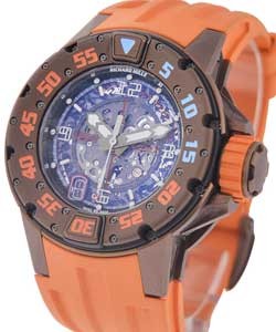 replica richard mille rm 28 titanium rm028brown/orange watches