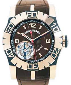Replica Roger Dubuis Easy Diver 48mm-Rose-Gold RDDBSE0226