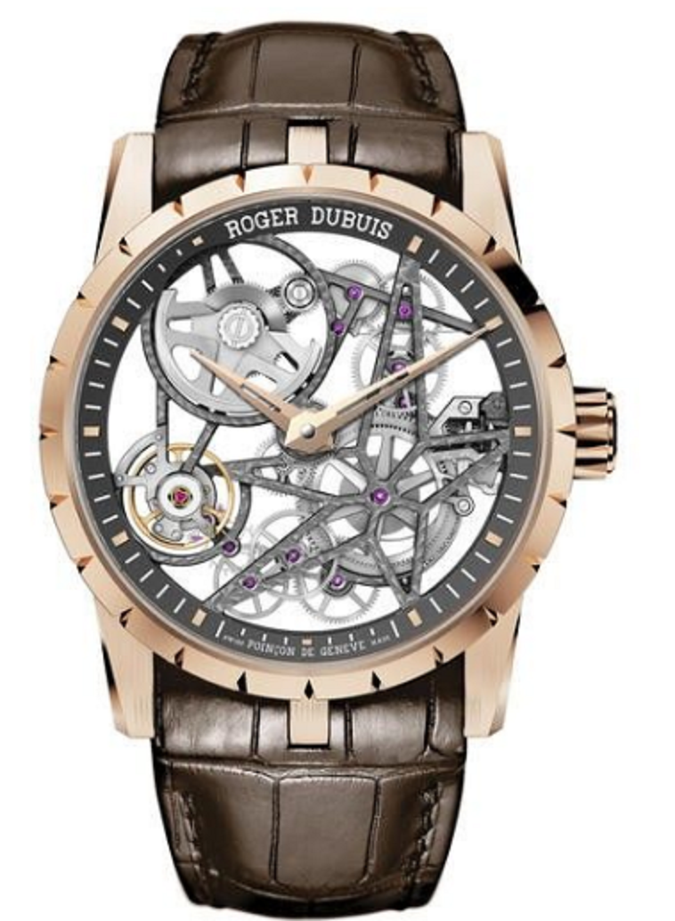 replica roger dubuis excalibur 42mm-rose-gold rddbex0422 watches