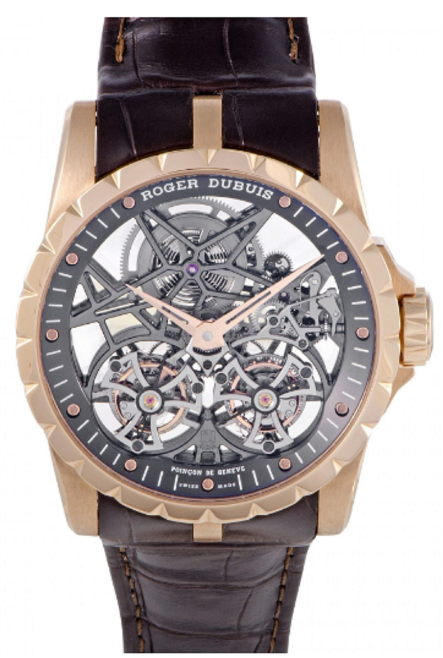 replica roger dubuis excalibur 45mm-rose-gold rddbex0283 watches
