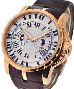 replica roger dubuis excalibur 45mm-rose-gold ex45 1448 50 00/01r14/b watches