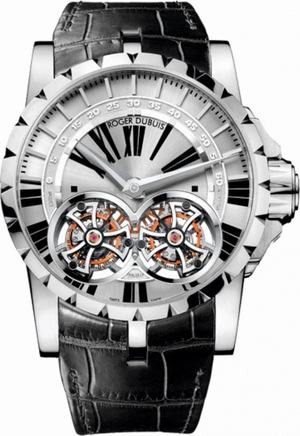 replica roger dubuis excalibur 45mm-white-gold rddbex0250 watches