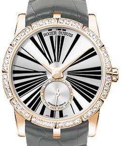replica roger dubuis excalibur 36mm rose gold excalibur 36mm automatic in rose gold with diamond bezel dbex0275 dbex0275 watches