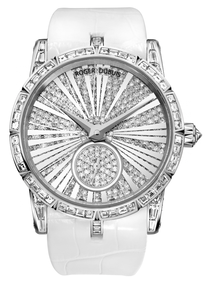 replica roger dubuis excalibur 36mm white gold excalibur 36mm in white gold with diamond bezel - limited edition 88pcs. rddbex0273 rddbex0273 watches