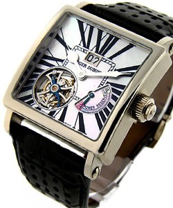 Replica Roger Dubuis Golden Square 40mm-White-Gold G40 03 0 SFBD GN1G.7A