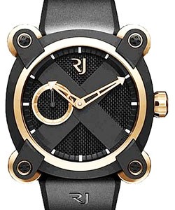 Replica Romain Jerome Moon Invader Rose Gold Moon Invader Red Speed Metal Chronograph in 2-Tone RJ.M.AU.IN.004.02MoonInvader RJ.M.AU.IN.004.02MoonInvader
