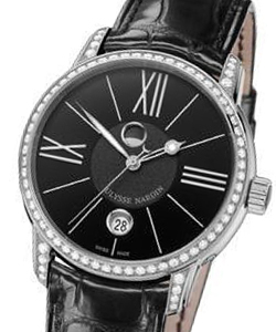 replica ulysse nardin classico luna classico lunar in stainless steel with diamond bezel 8293 122b 2/42 8293 122b 2/42 watches