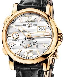 replica ulysse nardin dual time 42mm-rose-gold 246 55/60 watches