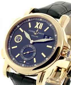 replica ulysse nardin dual time 42mm-rose-gold 246 55/32 watches
