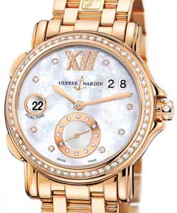 replica ulysse nardin dual time lady-rose-gold 246 22b 8/391 watches