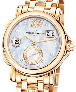 replica ulysse nardin dual time lady-rose-gold 246 22 8/392 watches