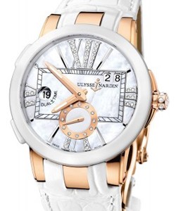 replica ulysse nardin dual time lady-rose-gold 246 10/391 watches