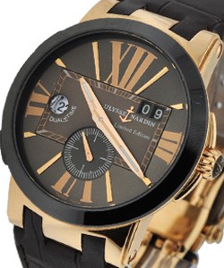 replica ulysse nardin executive dual time rose-gold 246 00/45 pca watches