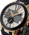 replica ulysse nardin executive dual time rose-gold 246 00 3 421 watches