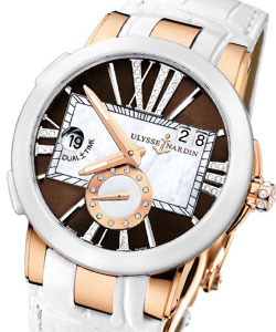 replica ulysse nardin executive dual time rose-gold 246 10/30 05 watches