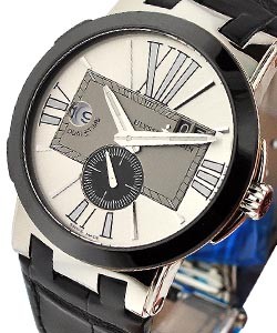 replica ulysse nardin executive dual time steel 243 00/421 watches