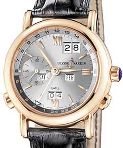 replica ulysse nardin gmt perpetual 38mm-rose-gold 326 22/32 watches