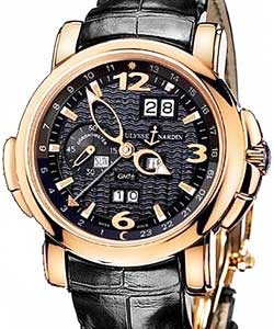replica ulysse nardin gmt perpetual 42mm-rose-gold 326 60/62 watches