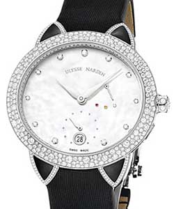 replica ulysse nardin jade jade automatic in white gold with diamond bezel 3100 125bc02/991 3100 125bc02/991 watches