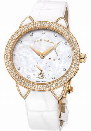 replica ulysse nardin jade jade lady's in rose gold with diamond bezel 3106 125bc/991 3106 125bc/991 watches