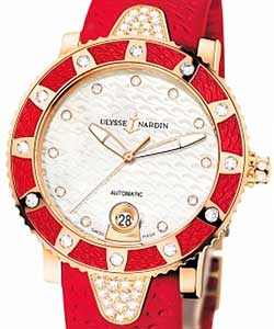 replica ulysse nardin lady diver rose-gold 8106 101e 3c/10.16 watches