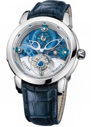 replica ulysse nardin limited editions royal-blue-tourbillon 799 91 watches