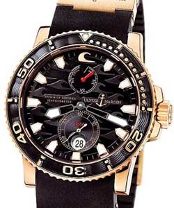 replica ulysse nardin marine black-surf-maxi-marine 266 37le/3a watches