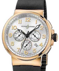 replica ulysse nardin marine chronograph-rose-gold 1506 150 3/61 watches