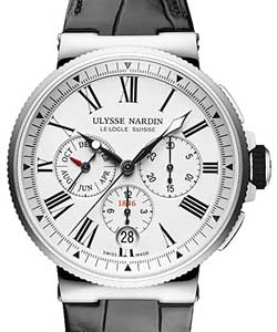 Replica Ulysse Nardin Marine Chronograph-Steel 1533 150/40