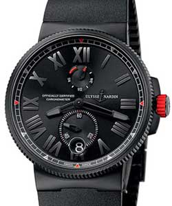 replica ulysse nardin marine chronograph-steel 1183 122le 3c/black bq watches