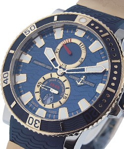 replica ulysse nardin marine maxi-diver-45mm-titanium-and-rg 265 90 3/93 watches