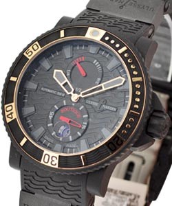 replica ulysse nardin marine maxi-diver-45mm-titanium-and-rg 263 95boutique watches