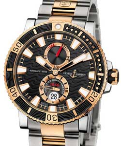 replica ulysse nardin marine maxi-diver-45mm-titanium-and-rg 265 90 8m/92 watches