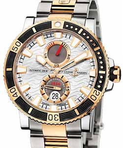 replica ulysse nardin marine maxi-diver-45mm-titanium-and-rg 265 90 8m/91 watches
