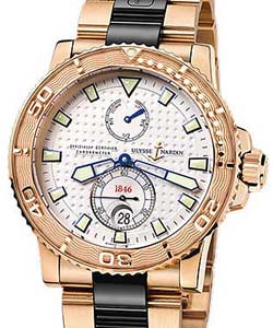 replica ulysse nardin marine maxi-diver-chronometer-rose-gold 266 33 8c/90 watches