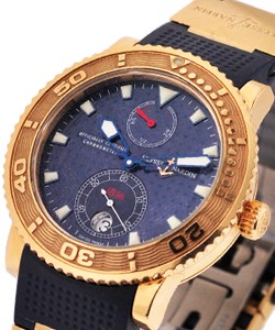 replica ulysse nardin marine maxi-diver-chronometer-rose-gold 266/51 watches