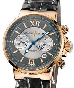 replica ulysse nardin marine maxi-marine-chronograph-rose-gold 356 66/319 watches
